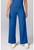 Healing Hands Quest Women's Petite and Tall 6 Pocket Straight Leg Scrub Pants - Petite - 29 Inch Inseam - Royal
