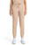 Healing Hands Quest Women's Bekah Petite Mid Rise Jogger Scrub Pants - Desert Taupe