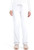 Healing Hands HH Works Women's Rebecca Tall Straight Leg Scrub Pants - White