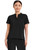 Healing Hands HH Works Women's Macy Mandarin Collar Scrub Top - Black