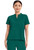 Healing Hands HH Works Women's Macy Mandarin Collar Scrub Top - Hunter