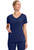 Healing Hands HH Works Women's Madison Mock Wrap Scrub Top - Navy