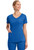 Healing Hands HH Works Women's Madison Mock Wrap Scrub Top - Royal