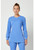 Healing Hands HH Works Women's Fatima Long Sleeve Tunic Scrub Top - Ceil