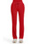 Healing Hands HH Works Women's Petite 5 Pocket Straight Leg Scrub Pants - Red
