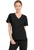 Cherokee Workwear Originals Ultra Women's Tuck-In V-Neck Scrub Top - Black