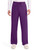 Cherokee Workwear Originals Ultra Men's Short and Tall Zip Fly Scrub Pants - Short - 29 1/2 Inch Inseam - Eggplant