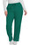 Cherokee Workwear Originals Ultra Women's Petite and Tall Pull-On Slim Leg Cargo Scrub Pants - Tall - 34 Inch Inseam - Hunter Green