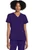 Cherokee Workwear Originals Ultra Women's Shirttail Hem V-Neck Scrub Top - Grape