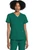 Cherokee Workwear Originals Ultra Women's Shirttail Hem V-Neck Scrub Top - Hunter Green