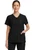Cherokee Workwear Originals Ultra Women's Snap Front Scrub Top - Black