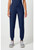 Cherokee Workwear Originals Ultra Women's Petite and Tall Mid Rise Jogger Scrub Pants - Tall - 31 1/2 Inch Inseam - Navy