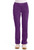 Cherokee Workwear Revolution Women's Petite and Tall Straight Leg Scrub Pants - Tall - 34 Inch Inseam - Eggplant