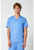 Cherokee Workwear Revolution Men's Tuckable V-Neck Scrub Top - Ciel Blue