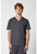 Cherokee Workwear Revolution Men's Tuckable V-Neck Scrub Top - Pewter