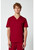 Cherokee Workwear Revolution Men's Tuckable V-Neck Scrub Top - Red