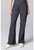 Cherokee Workwear Revolution Women's Petite and Tall Flare Leg Cargo Scrub Pants - Petite - 28 1/2 Inch Inseam - Pewter