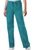 Cherokee Workwear Originals Unisex Short and Tall Straight Leg Cargo Scrub Pants - Short - 28 1/2 Inch Inseam - Teal Blue