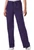 Cherokee Workwear Originals Unisex Short and Tall Straight Leg Cargo Scrub Pants - Tall - 34 Inch Inseam - Eggplant