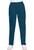 Cherokee Workwear Originals Women's Petite and Tall Tapered Leg Pull-On Utility Scrub Pants - Petite - 27 1/2 Inch Inseam - Caribbean Blue