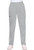 Cherokee Workwear Originals Women's Petite and Tall Tapered Leg Pull-On Utility Scrub Pants - Petite - 27 1/2 Inch Inseam - Grey