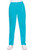 Cherokee Workwear Originals Women's Petite and Tall Tapered Leg Pull-On Utility Scrub Pants - Tall - 33 Inch Inseam - Turquoise