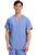 Cherokee Workwear Originals Unisex V-Neck Scrub Top - Regular - 29 Inch Back Length - Ciel
