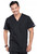 Cherokee Workwear Originals Unisex V-Neck Scrub Top - Tall - 32 Inch Back Length - Black