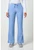 Cherokee Workwear Originals Women's Flare Leg Scrub Pants - Ciel