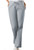 Cherokee Workwear Originals Women's Petite and Tall Flare Leg Scrub Pants - Petite - 28 1/2 Inch Inseam - Grey