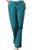 Cherokee Workwear Originals Women's Petite and Tall Flare Leg Scrub Pants - Petite - 28 1/2 Inch Inseam - Teal Blue