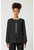 Cherokee Workwear Originals Women's Snap Front Warm-Up Scrub Jacket - Black