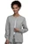 Cherokee Workwear Originals Women's Snap Front Warm-Up Scrub Jacket - Grey