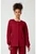 Cherokee Workwear Originals Women's Snap Front Warm-Up Scrub Jacket - Red