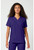 Cherokee Workwear Originals Women's Dolman Sleeve V-Neck Scrub Top - Grape