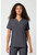 Cherokee Workwear Originals Women's Dolman Sleeve V-Neck Scrub Top - Pewter