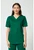 Cherokee Workwear Core Stretch Unisex V-Neck Scrub Top - Hunter Green