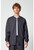 Cherokee Workwear Professionals Men's Snap Front Scrub Jacket - Pewter