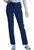 Cherokee Allura Women's Petite and Tall Mid Rise Tapered Leg Scrub Pants - Tall - 32 Inch Inseam - Navy