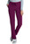 Cherokee Allura Women's Petite and Tall Mid Rise Tapered Leg Scrub Pants - Tall - 32 Inch Inseam - Wine