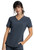 Cherokee Allura Women's Shirttail Hem V-Neck Scrub Top - Pewter