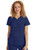 Healing Hands Purple Label Women's Jane Henley Neck Scrub Top - Navy