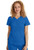 Healing Hands Purple Label Women's Jane Henley Neck Scrub Top - Royal