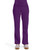 Healing Hands Purple Label Women's Petite and Tall Tori Straight Leg Scrub Pants - Petite - 28 1/2 Inch Inseam - Eggplant