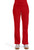 Healing Hands Purple Label Women's Petite and Tall Tori Straight Leg Scrub Pants - Tall - 32 1/2 Inch Inseam - Red