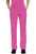 Healing Hands Purple Label Women's Petite and Tall Tori Straight Leg Scrub Pants - Tall - 32 1/2 Inch Inseam - Shocking Pink
