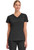 Healing Hands Purple Label Women's Juliet V-Neck Scrub Top - Black