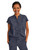 Healing Hands Purple Label Women's Journey Camo Mandarin Collar Scrub Top - Pewter