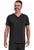 Healing Hands Purple Label Men's Justin V-Neck Scrub Top - Black