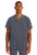 Healing Hands Purple Label Men's Jake V-Neck Scrub Top - Pewter